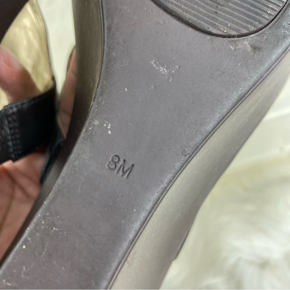 GUESS LOGO WEDGE SANDALS THONG SLIP ON SHOES SIZE 8 - Picture 10 of 11